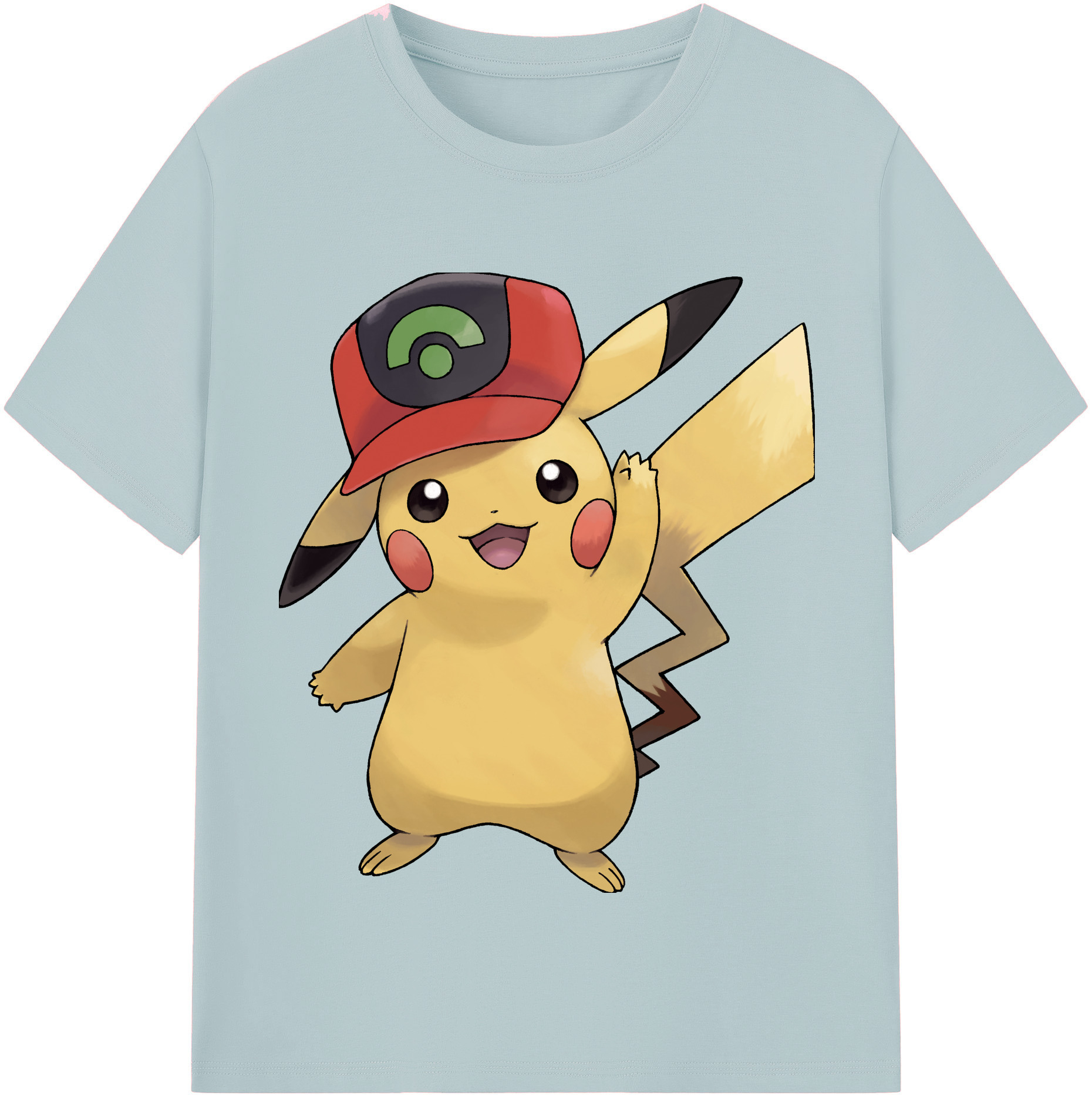 （画像用） ポケットモンスター Pokémon 綿100％半袖Tシャツ（フロントプリント）